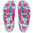 Gumbies Islander Flip Flop Damen, mixed hibiscus
